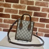 Shop Now Gucci Replica Mini tote bag with Interlocking G 671623 GG Supreme