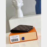 Louis Vuitton Men Replica M64002 Slender Wallet Monogram Eclipse Canvas