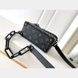 Louis Vuitton Mini Soft Trunk Bag Black M44735 Best Sale