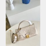 Louis Vuitton Knockoff Madeleine M46008/M45978 Bicolor Monogram Empreinte Leather Bag
