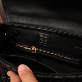 Miu Miu Matelasse Nappa Leather Shoulder Bag 5BD265