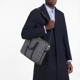Louis Vuitton Porte-Documents Voyage PM Damier N41478 Graphite Canvas
