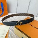 Cheap LV Flowergram 30mm Reversible Belt
