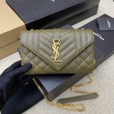 YSL Envelope Wallet on Chain WOC 620280 Bag