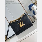 Louis Vuitton 1:1 Mirror M11723 Twist Copy Epi Black/White Bags
