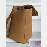 Top Loewe Pebble Bucket Suede