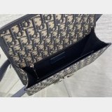 30 Montaigne Bag Blue Dior Oblique Jacquard and Smooth Calfskin