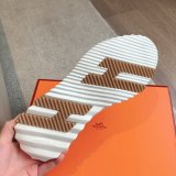 Top Quality hermes men Bouncing leather sneaker