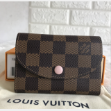 Replica LV N64423 Damier Canvas & Leather Rosalie Coin Purse