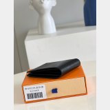 Louis Vuitton Men Replica M64002 Slender Wallet Monogram Eclipse Canvas