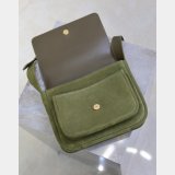 YSL NIKI Satchel in suede