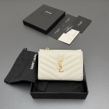 CASSANDRE MATELASSE Fragments bi-fold wallet in grain leather