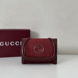 Gucci Replica Handbag Store 818795 Blondie Card Case Leather Wallets
