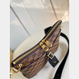 Luxury Louis Vuitton Replica Handbag Store N50062/M45355 Odéon MM Monogram Coffee Plaid