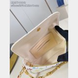 Louis Vuitton LV x TM Wallet Chain Ivy Monogram Multicolor White M27492 Bag