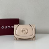 Gucci Replica Handbag Store 818795 Blondie Card Case Leather Wallets