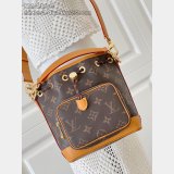 Noé Cargo Louis Vuitton M14199 Luxury Autres Cuirs Monogram Brown Bag