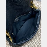 Replica 777399 Saint Laurent Grained Lambskin Calypso Shoulder Bag