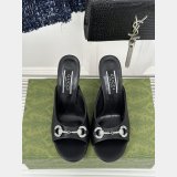 Replica Handbag Store gucci WOMEN'S HORSEBIT MID-HEEL SLIDE SANDAL