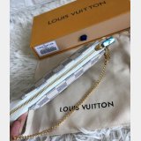 Louis Vuitton Monogram MINI POCHETTE N58010 Doamier Azur Canvas