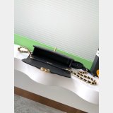 High Quality AS5618 Black Mini Flap 2024/25 Bag