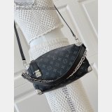 Louis Vuitton M26226 Side Trunk MM East West Monogram Eclipse Bag