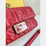 Top Quality fendi Iconic Baguette Medium nappa handbag