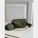 Louis Vuitton Replica M56461/M57864 New Wave Multi Pochette  Leather Crossbody