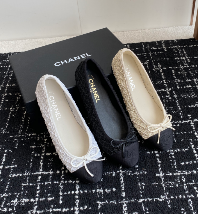 CC Ballet flats Embroidery &