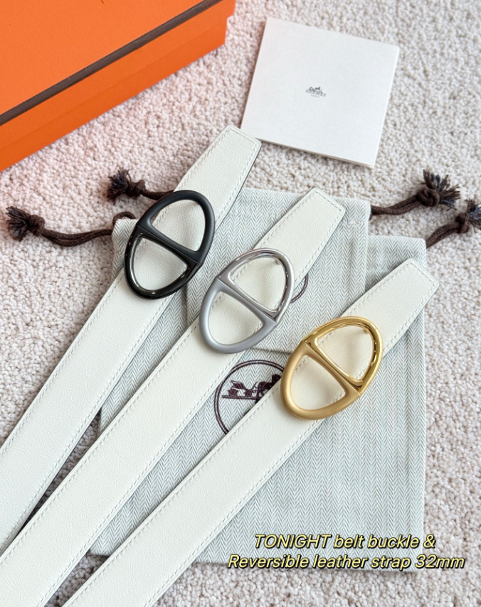 Hermes D Ancre Reversible Belt